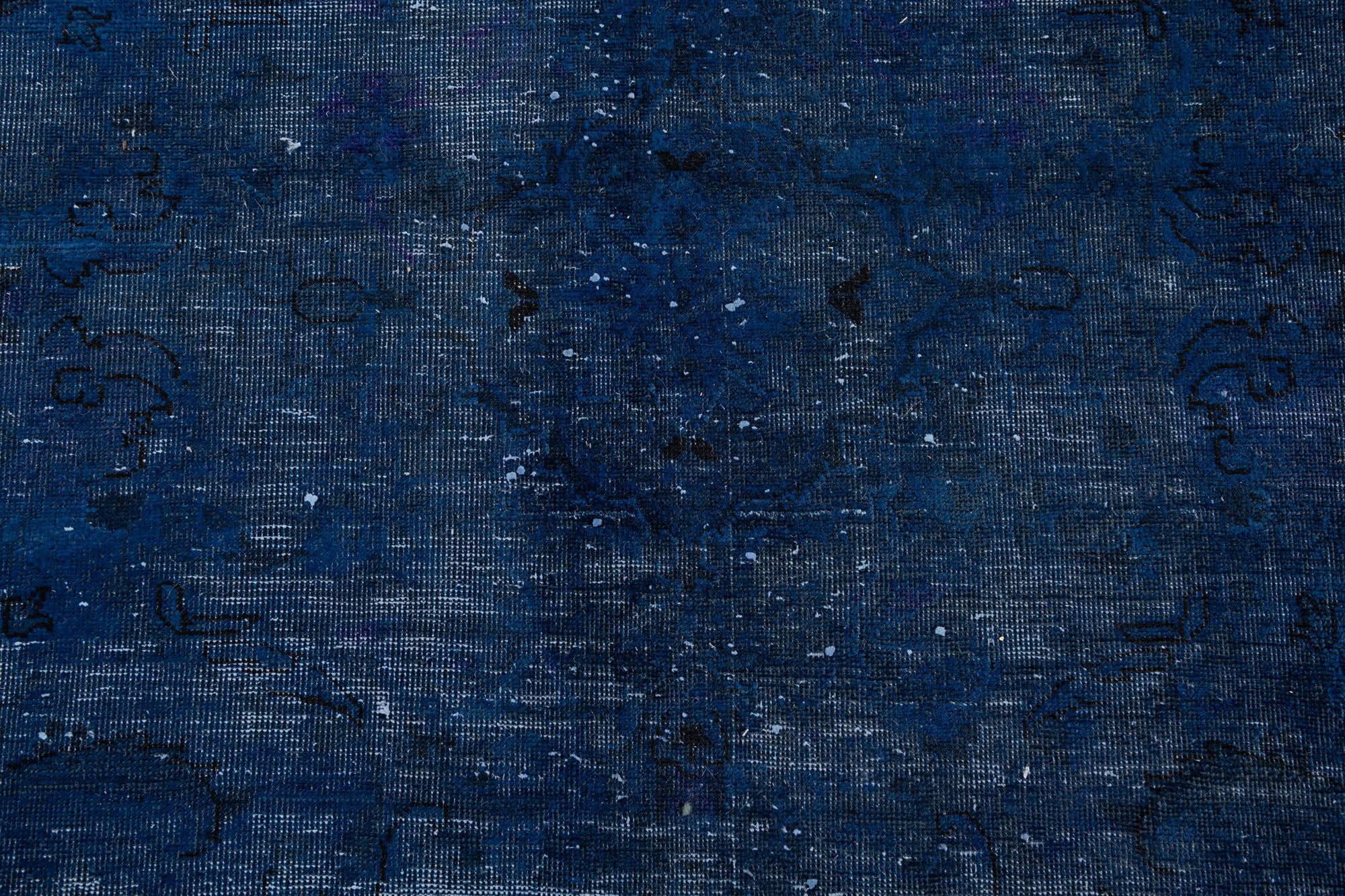 9' 5 x 12' 7 Hand Knotted Ultra Vintage Persian Wool Rug