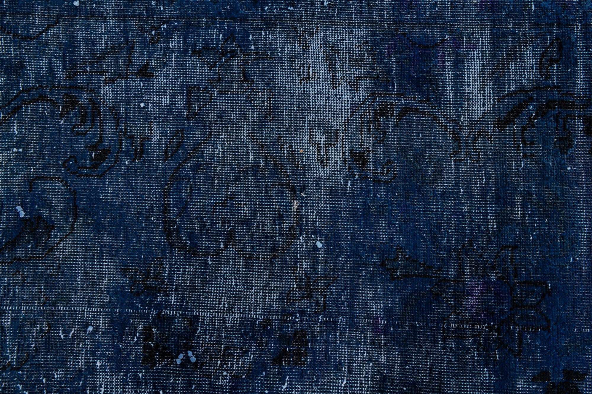 9' 5 x 12' 7 Hand Knotted Ultra Vintage Persian Wool Rug