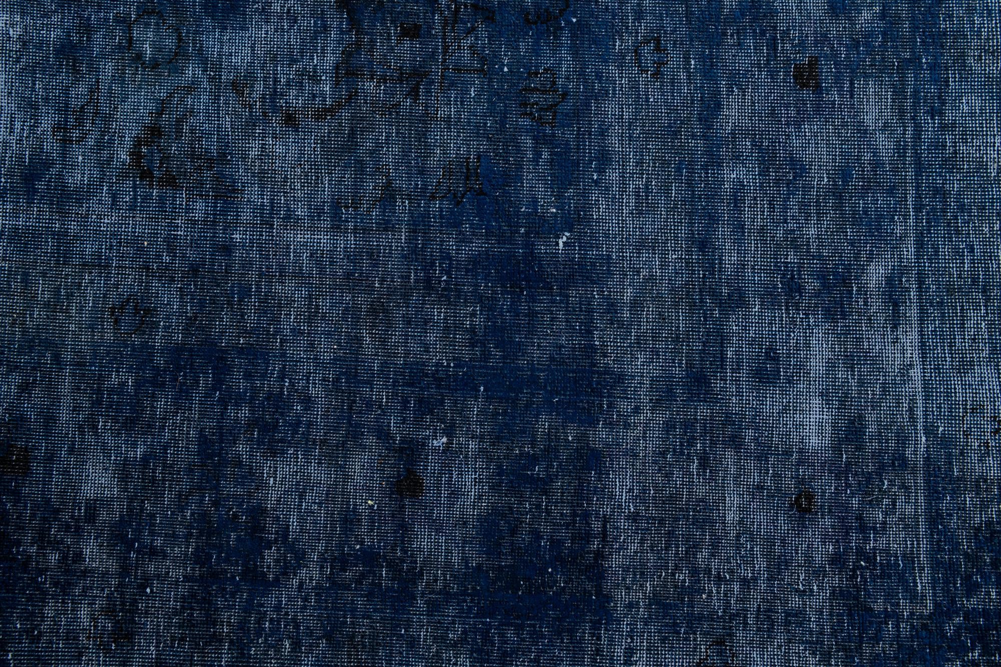 9' 5 x 12' 7 Hand Knotted Ultra Vintage Persian Wool Rug