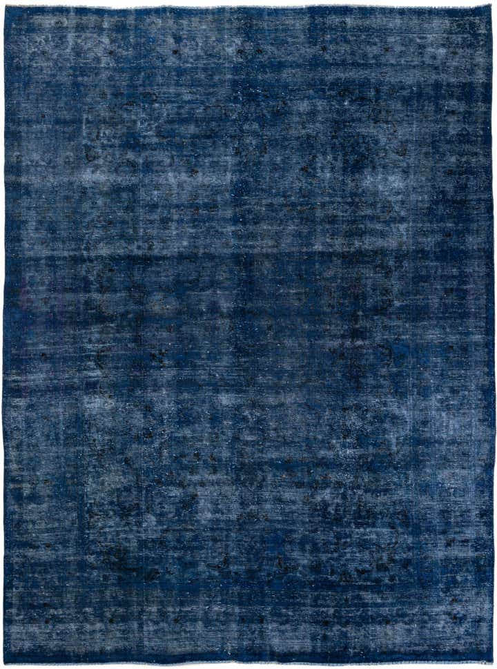 9' 5 x 12' 7 Hand Knotted Ultra Vintage Persian Wool Rug