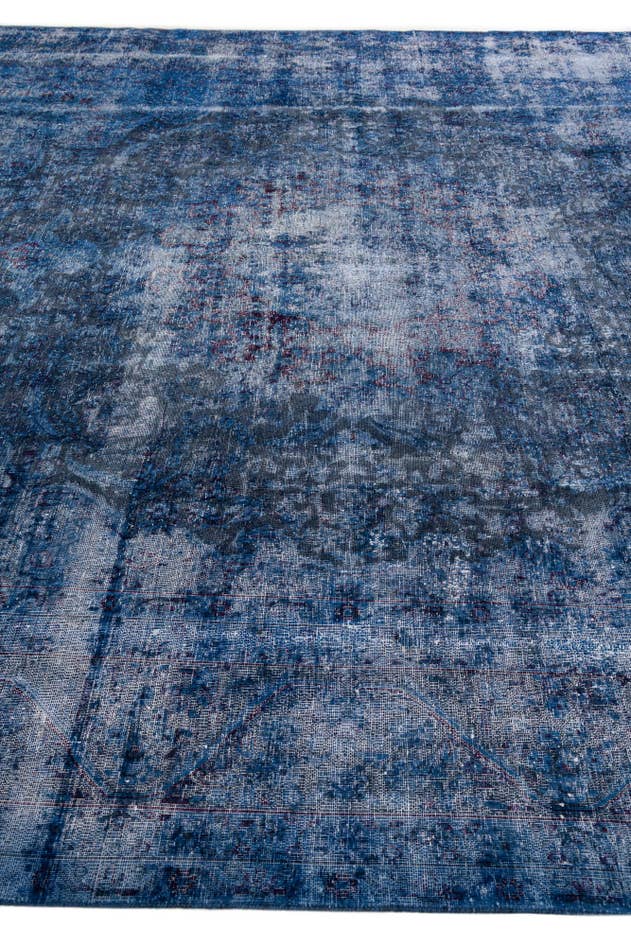 Detail image of 9' 7 x 12' 4 Hand Knotted Ultra Vintage Persian Wool Rug