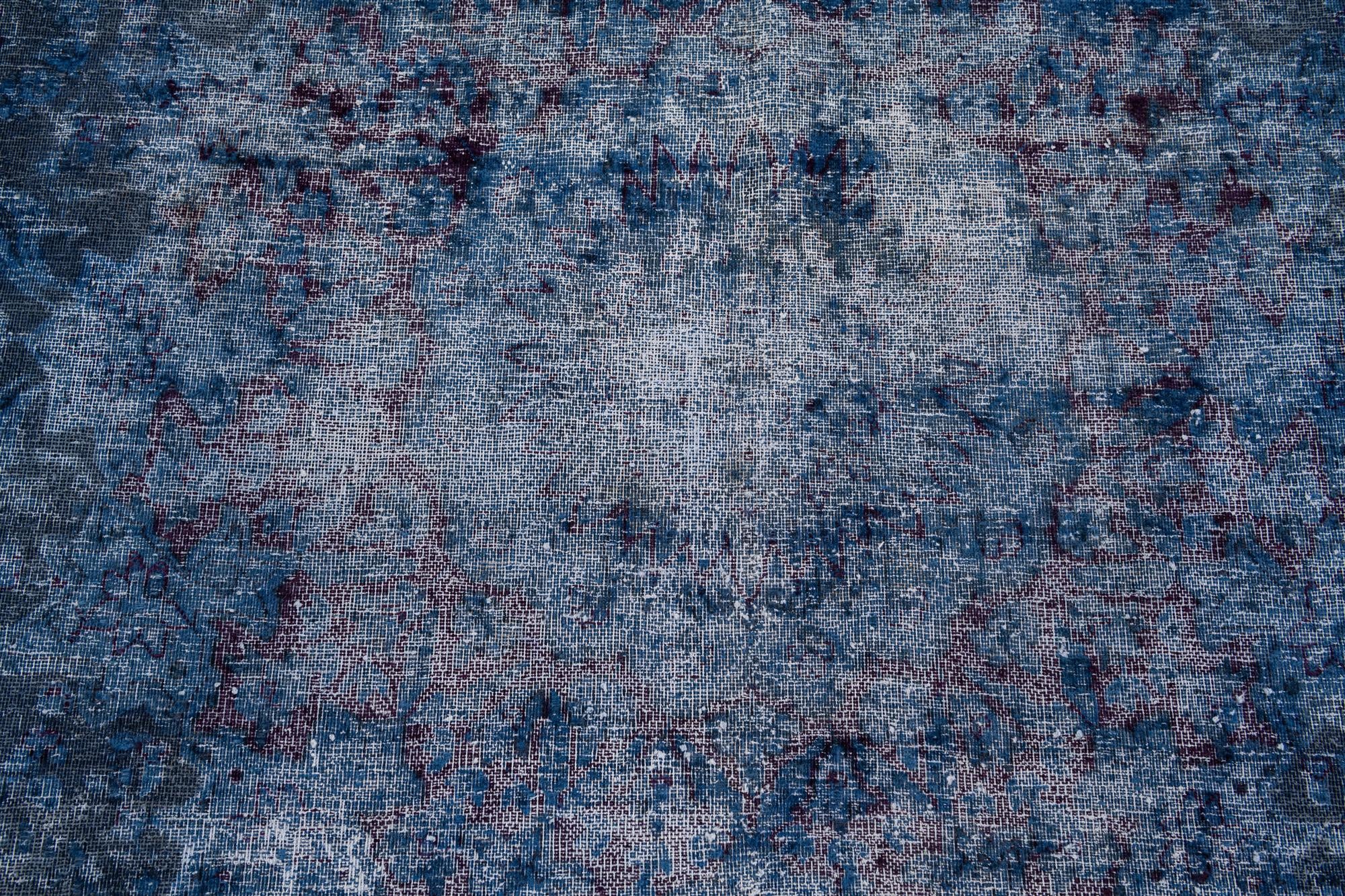 9' 7 x 12' 4 Hand Knotted Ultra Vintage Persian Wool Rug