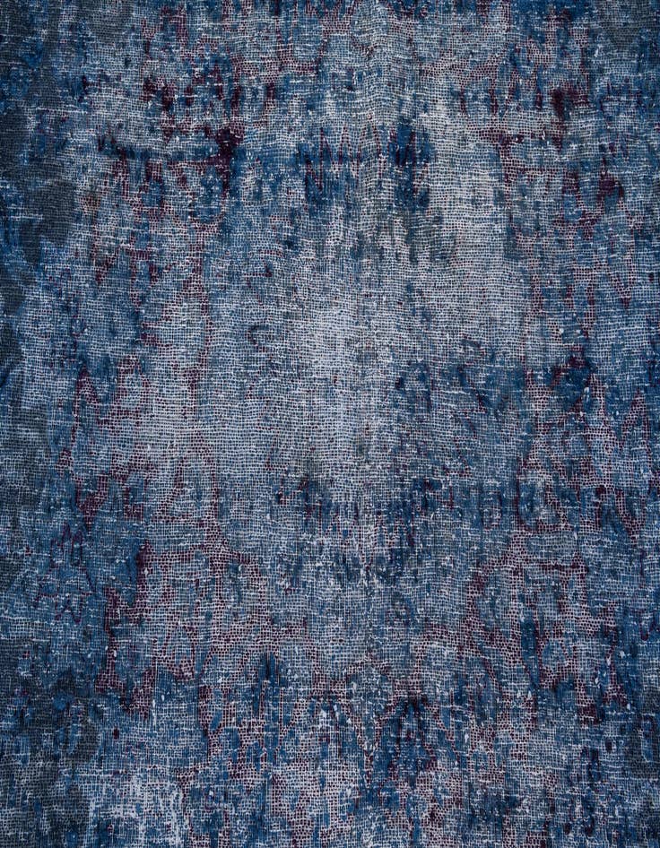 Detail image of 9' 7 x 12' 4  Hand Knotted Ultra Vintage Persian Wool Rug