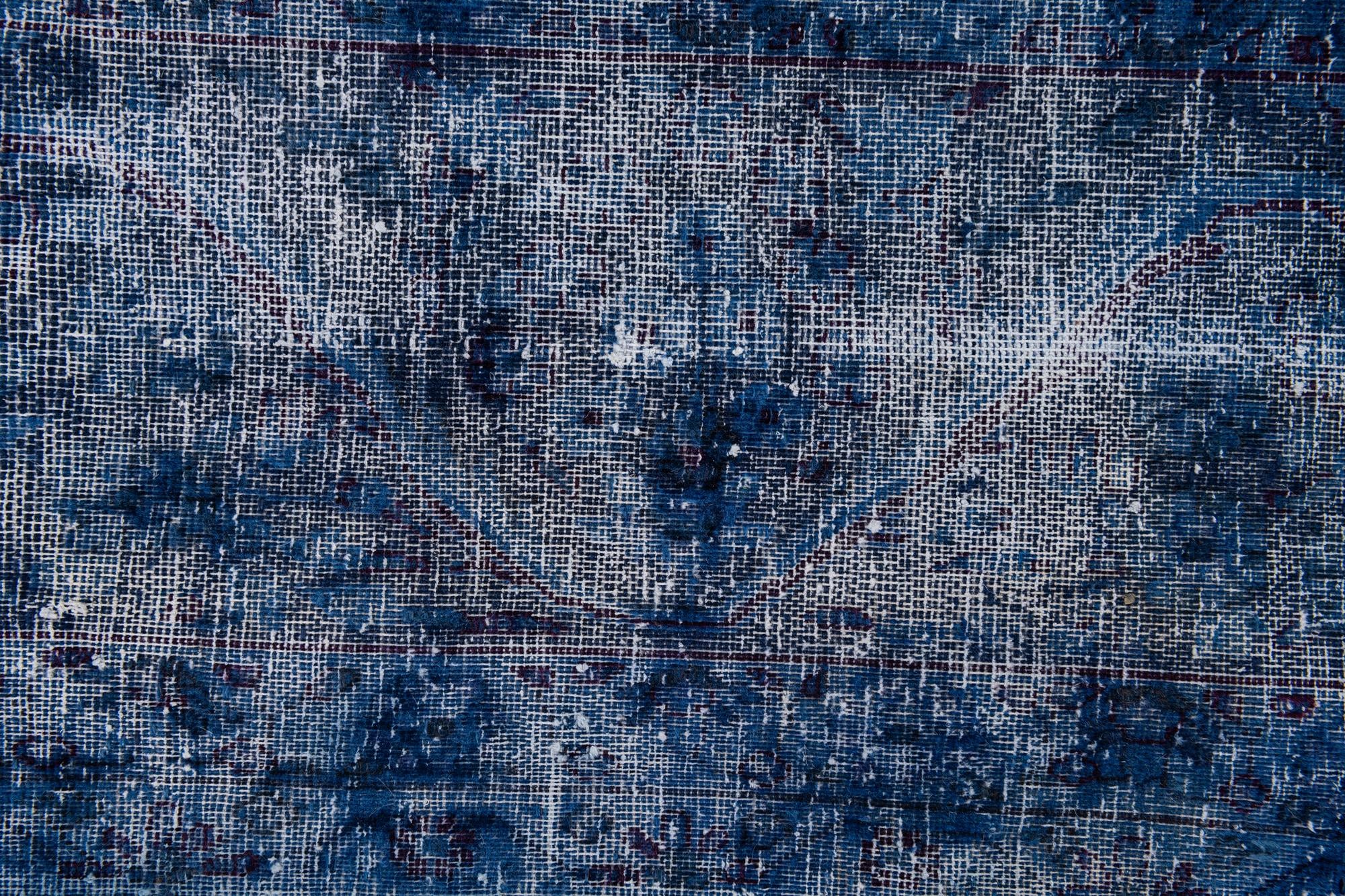 9' 7 x 12' 4 Hand Knotted Ultra Vintage Persian Wool Rug