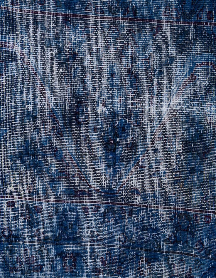 Detail image of 9' 7 x 12' 4  Hand Knotted Ultra Vintage Persian Wool Rug