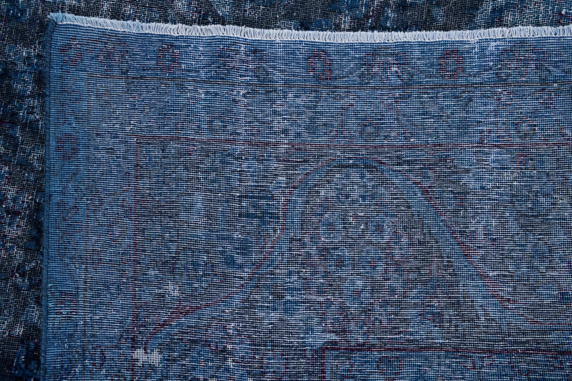 9' 7 x 12' 4 Hand Knotted Ultra Vintage Persian Wool Rug
