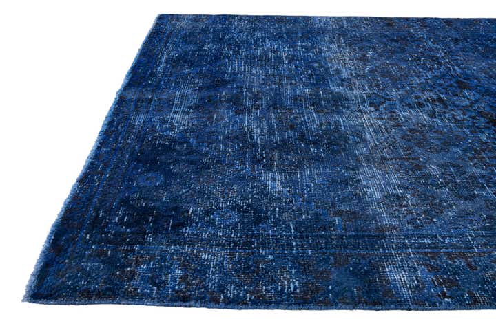 4' x 6' 5 Hand Knotted Ultra Vintage Persian Wool Rug