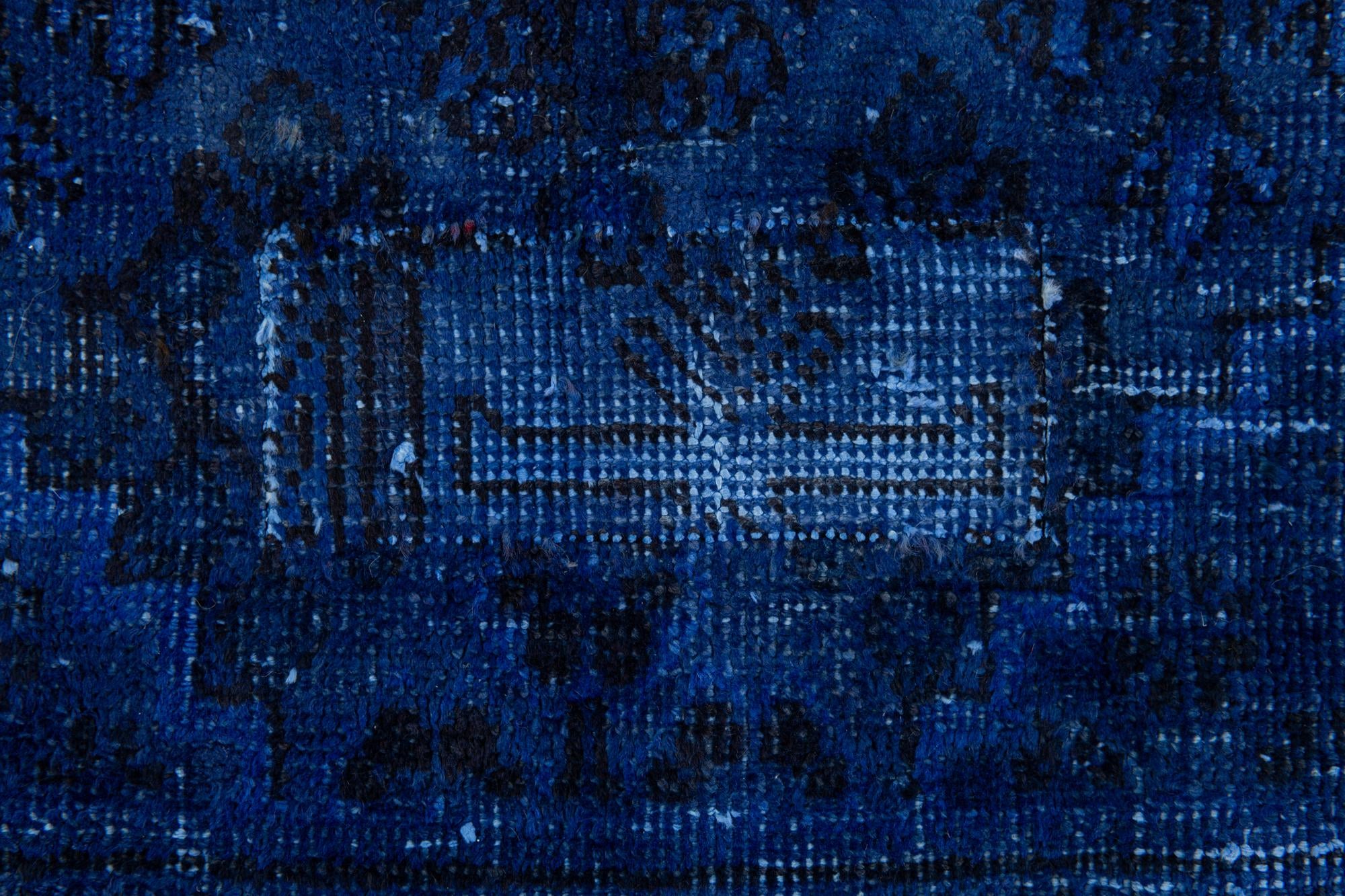 4' x 6' 5 Hand Knotted Ultra Vintage Persian Wool Rug