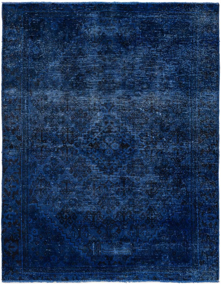 Detail image of 4' x 6' 5 Hand Knotted Ultra Vintage Persian Wool Rug