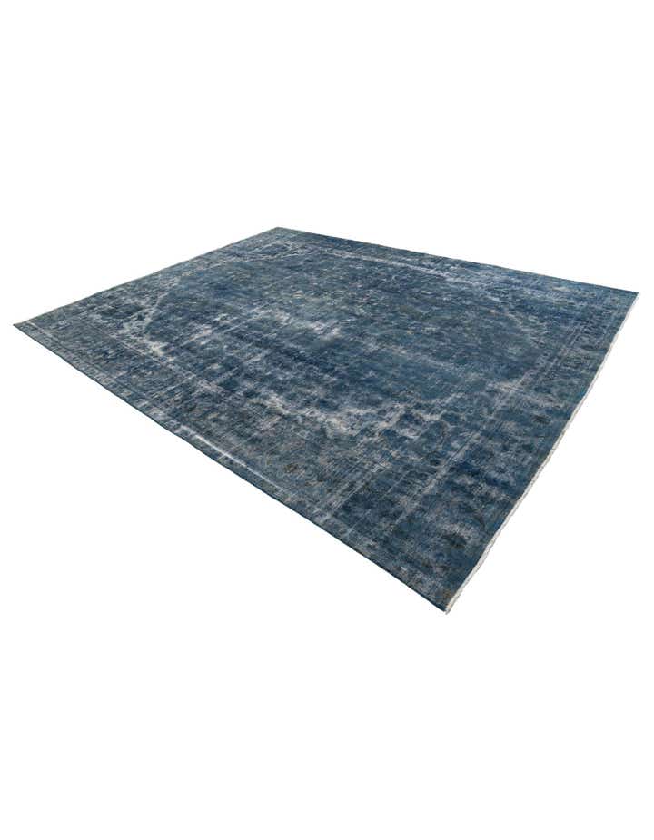 9' 5 x 11' 9 Hand Knotted Ultra Vintage Persian Wool Rug