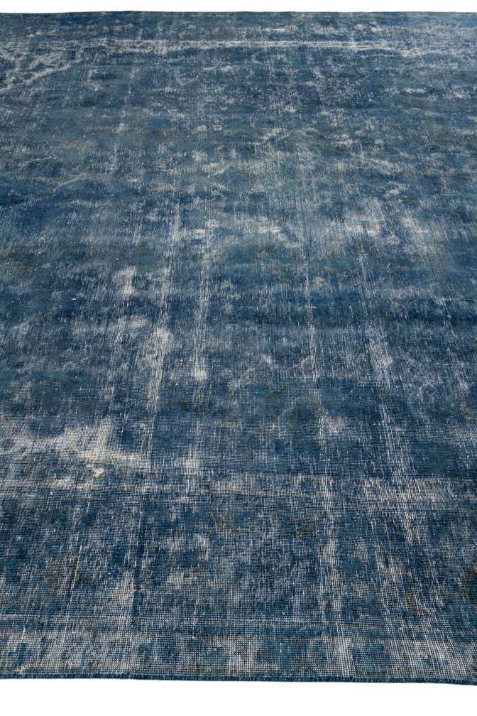 9' 5 x 11' 9 Hand Knotted Ultra Vintage Persian Wool Rug
