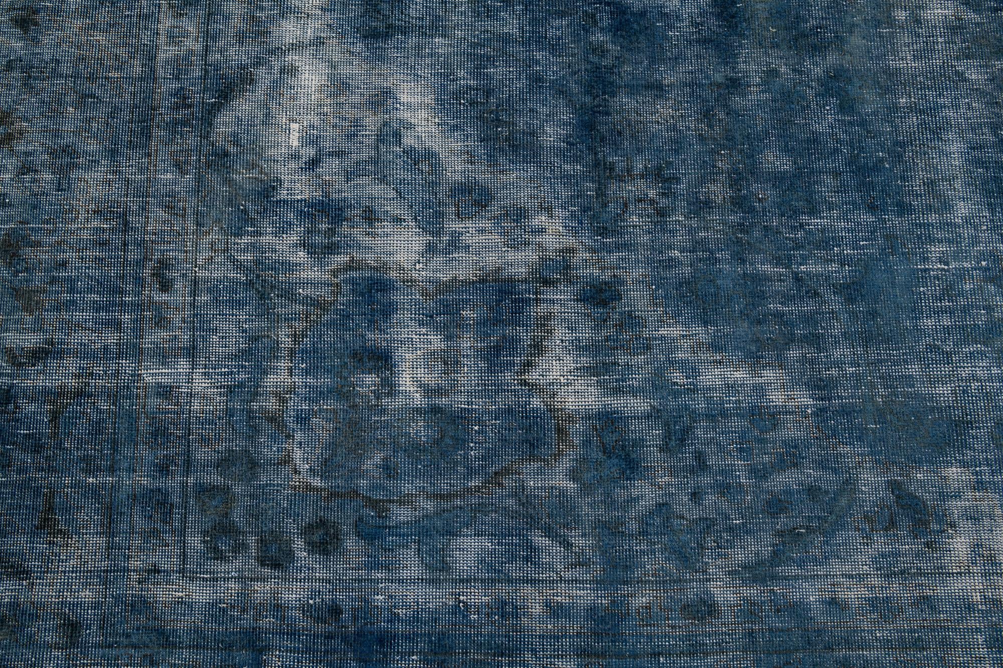 9' 5 x 11' 9 Hand Knotted Ultra Vintage Persian Wool Rug