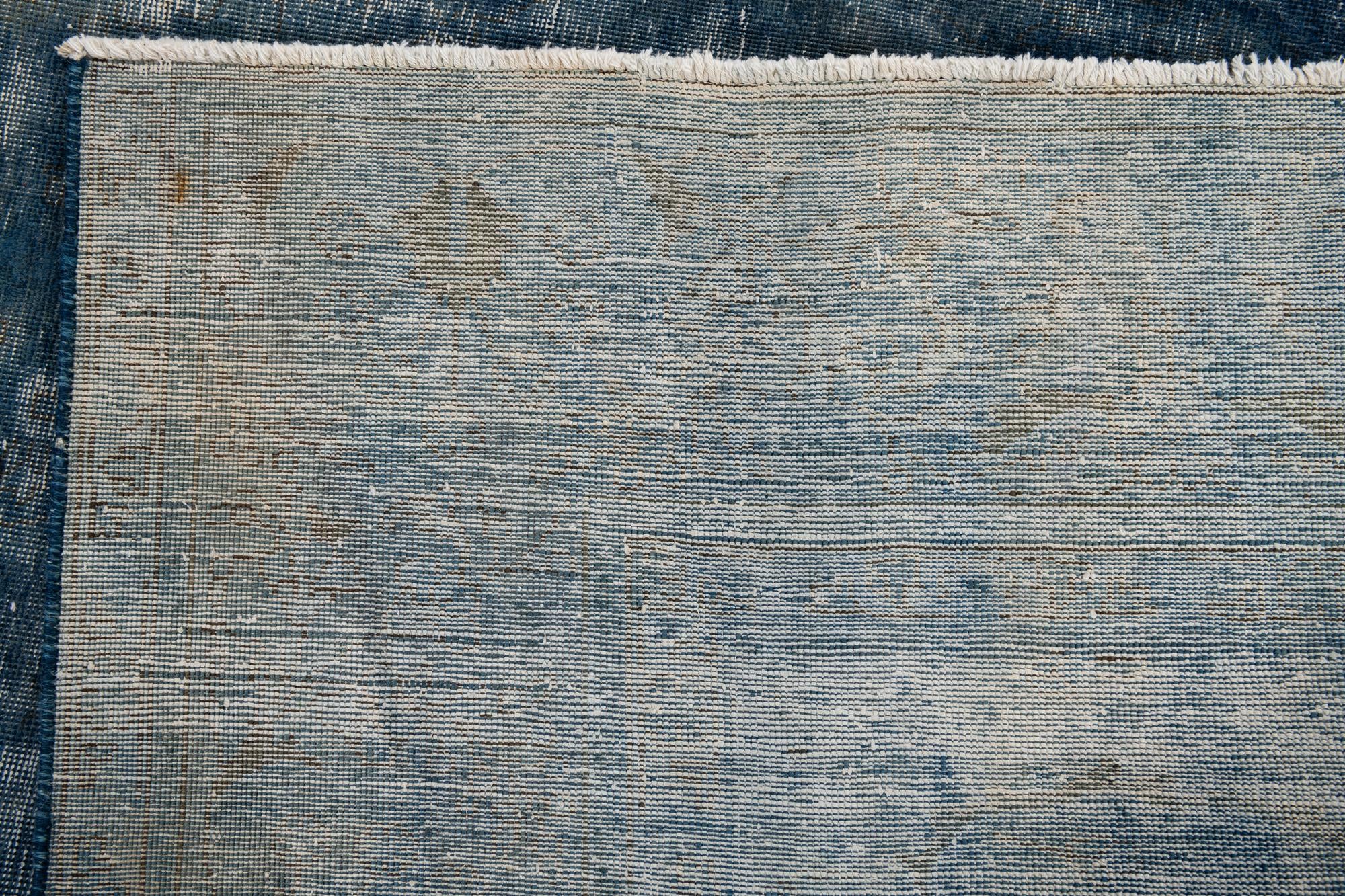 9' 5 x 11' 9 Hand Knotted Ultra Vintage Persian Wool Rug