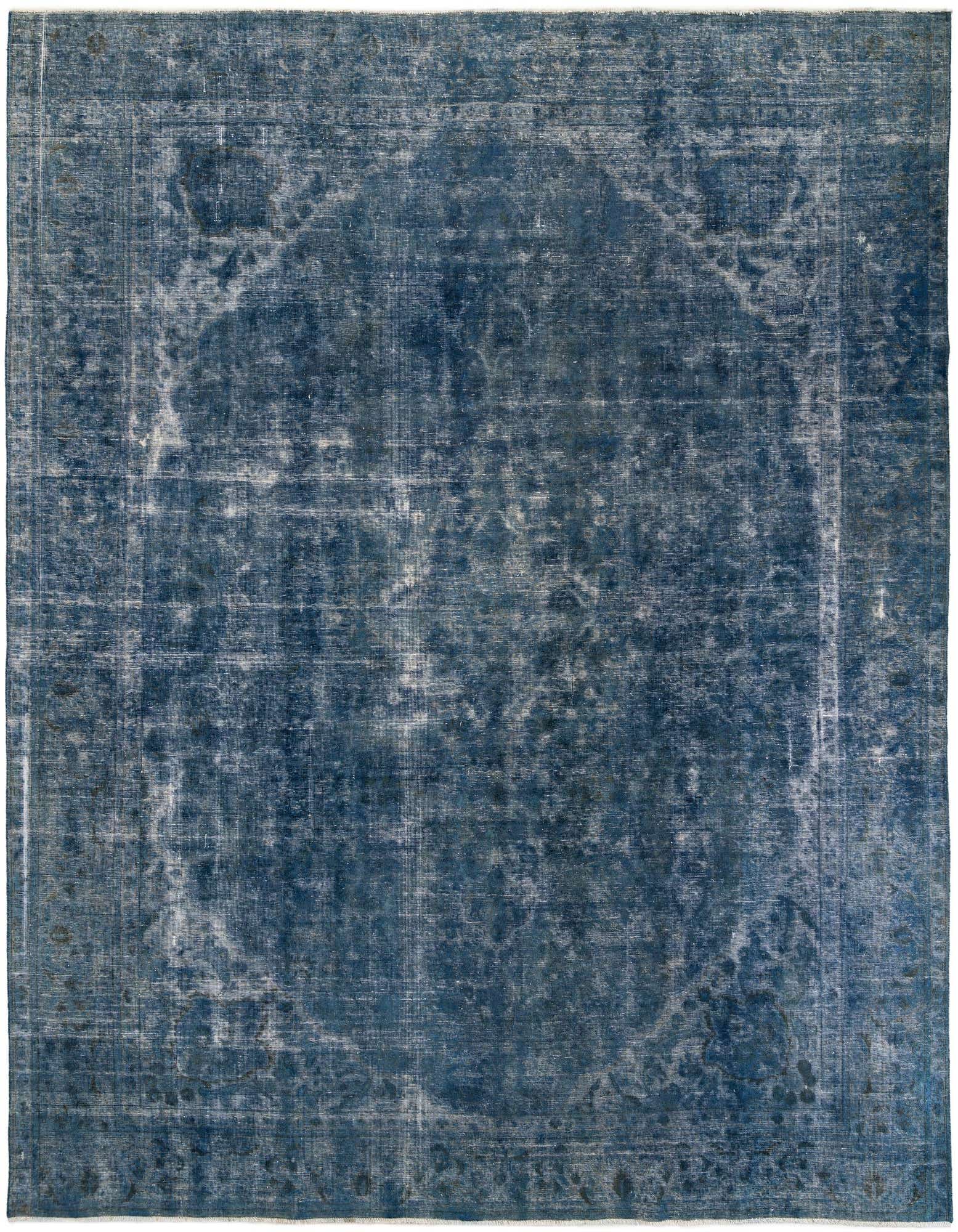 Primary image 9' 5 x 11' 9  Hand Knotted Ultra Vintage Persian Wool Rug