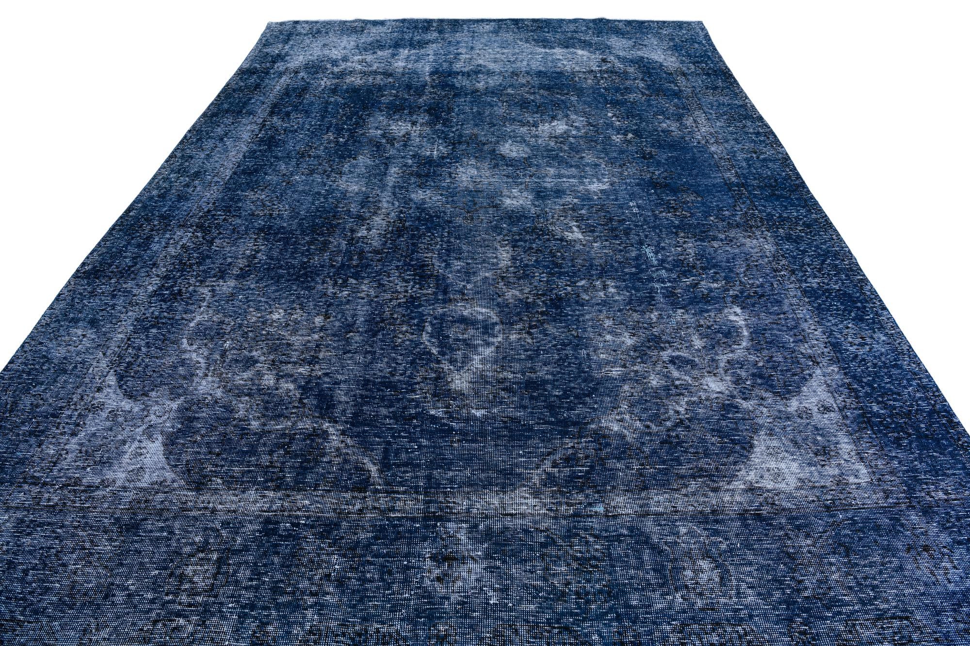 8' 1 x 11' 2 Hand Knotted Ultra Vintage Persian Wool Rug