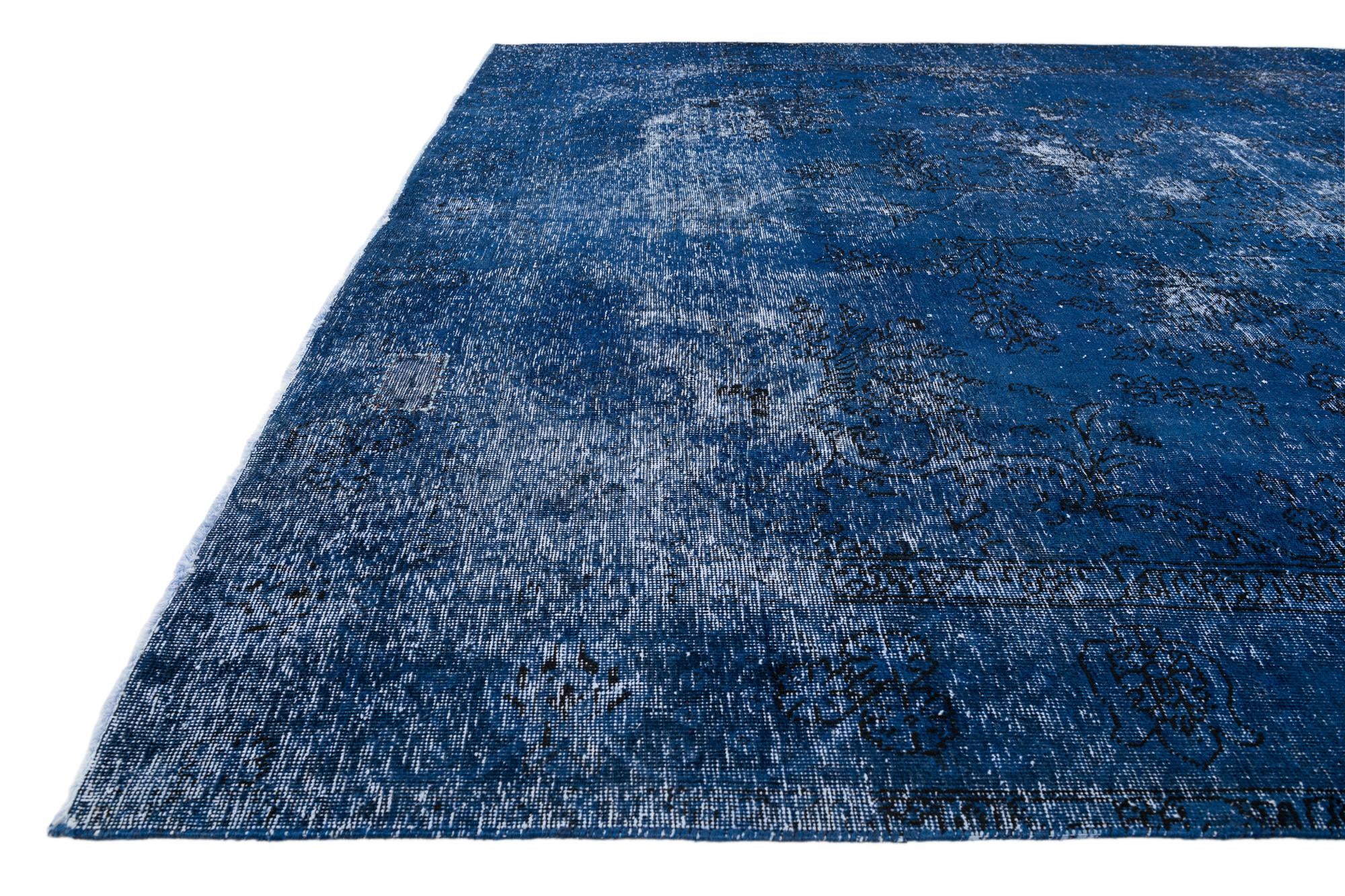 8' 1 x 11' 2 Hand Knotted Ultra Vintage Persian Wool Rug