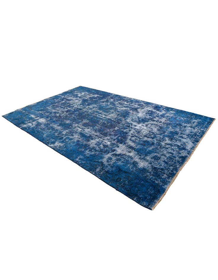 Detail image of 6' 2 x 9' 7 Hand Knotted Ultra Vintage Persian Wool Rug