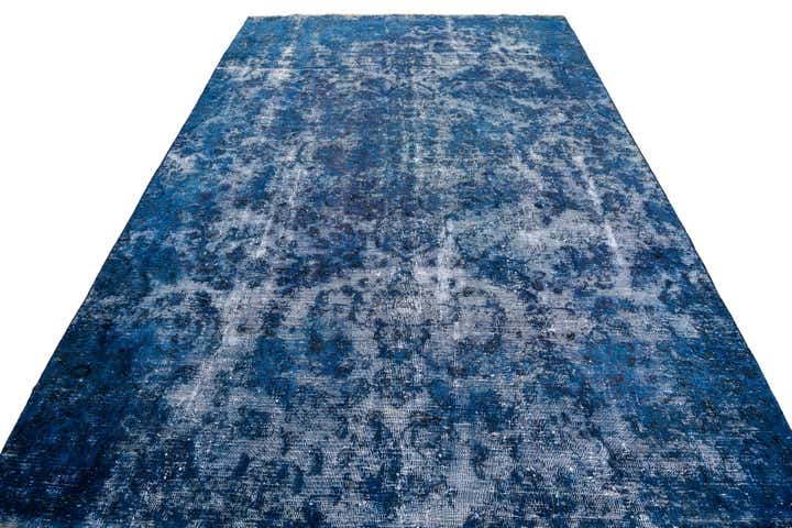 6' 2 x 9' 7 Hand Knotted Ultra Vintage Persian Wool Rug