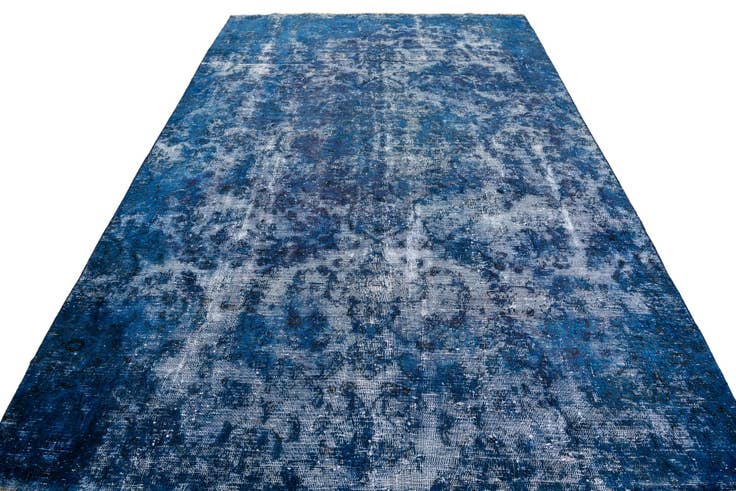 Detail image of 6' 2 x 9' 7 Hand Knotted Ultra Vintage Persian Wool Rug