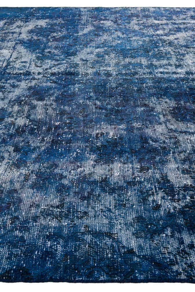 6' 2 x 9' 7 Hand Knotted Ultra Vintage Persian Wool Rug