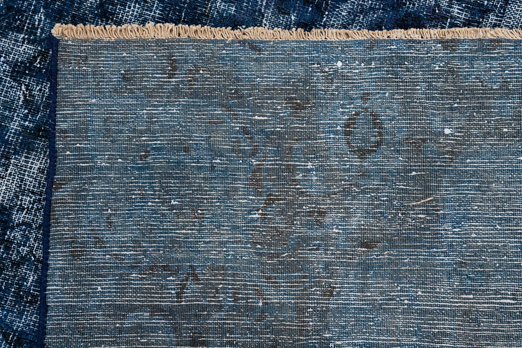 6' 2 x 9' 7 Hand Knotted Ultra Vintage Persian Wool Rug