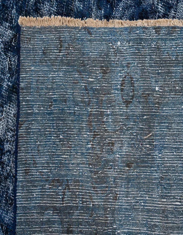 Detail image of 6' 2 x 9' 7  Hand Knotted Ultra Vintage Persian Wool Rug