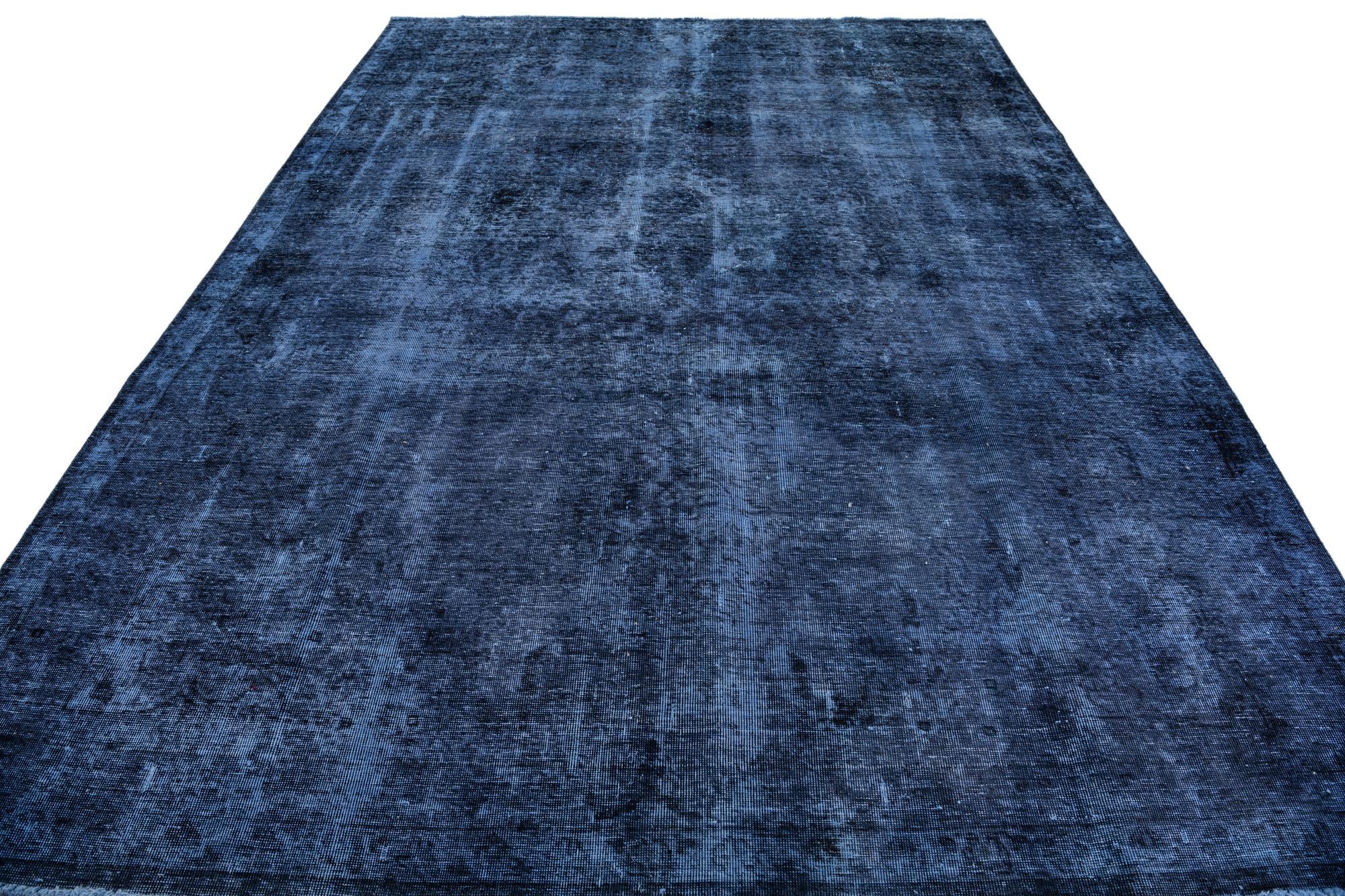 7' 7 x 10' 6 Hand Knotted Ultra Vintage Persian Wool Rug