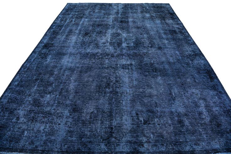 Detail image of 7' 7 x 10' 6 Hand Knotted Ultra Vintage Persian Wool Rug