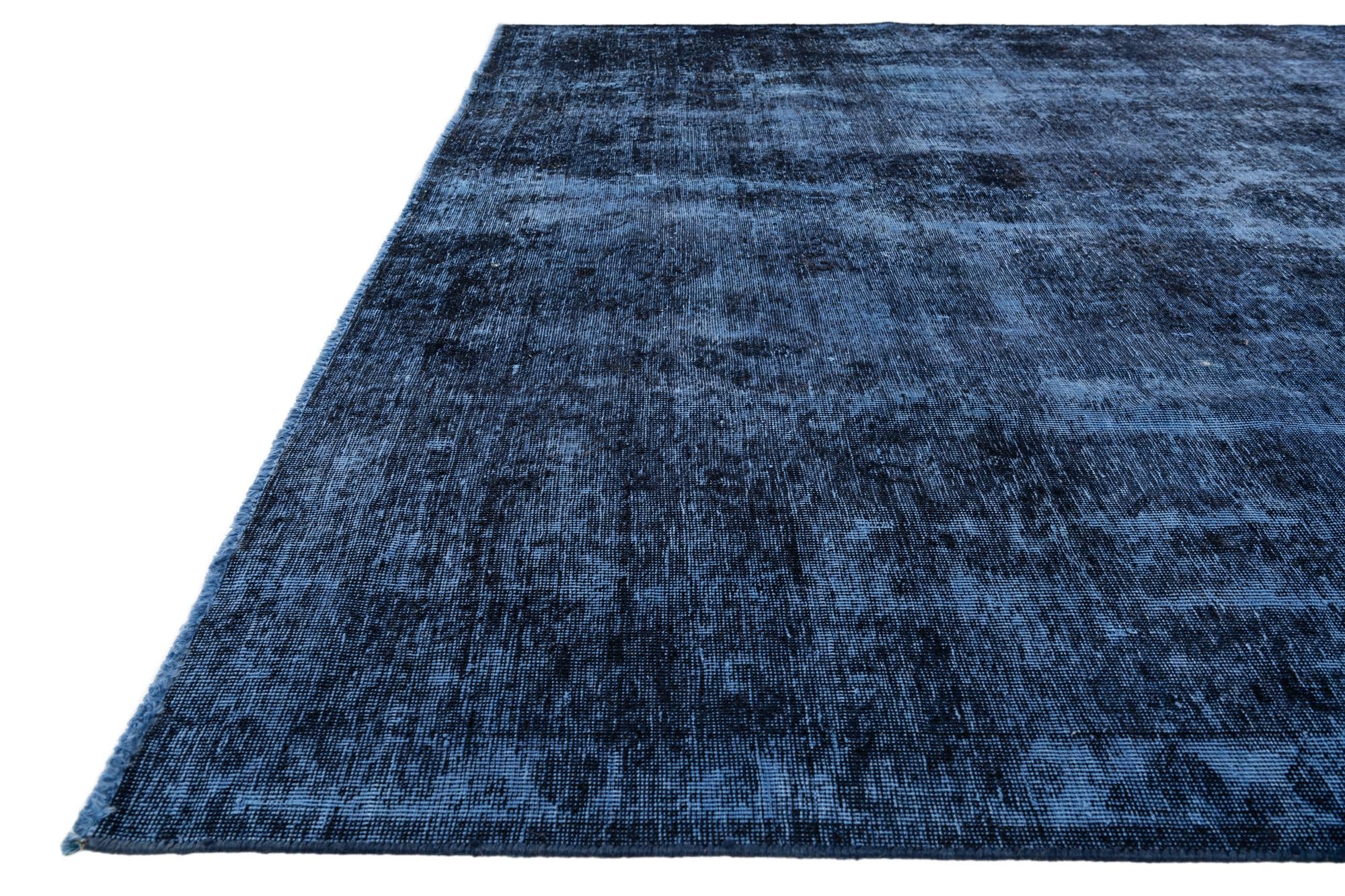 7' 7 x 10' 6 Hand Knotted Ultra Vintage Persian Wool Rug