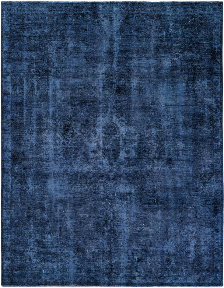 Detail image of 7' 7 x 10' 6 Hand Knotted Ultra Vintage Persian Wool Rug