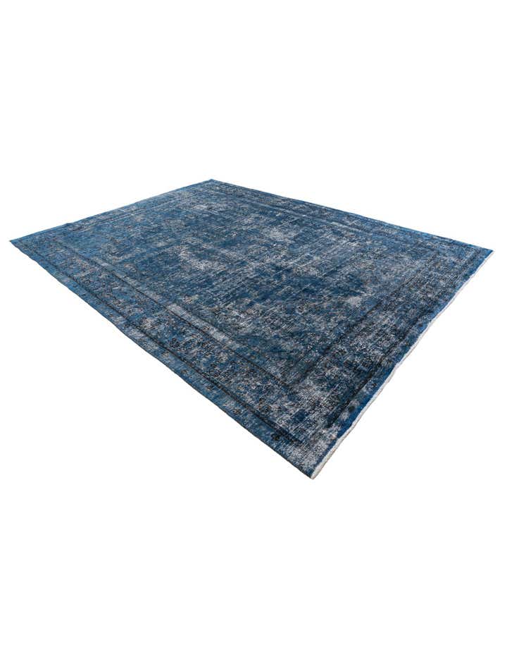 9' x 12' Hand Knotted Ultra Vintage Persian Wool Rug