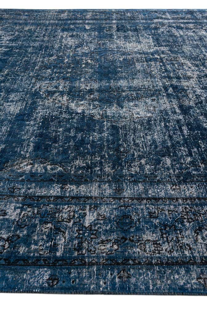 9' x 12' Hand Knotted Ultra Vintage Persian Wool Rug