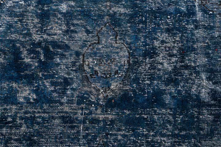 9' x 12' Hand Knotted Ultra Vintage Persian Wool Rug