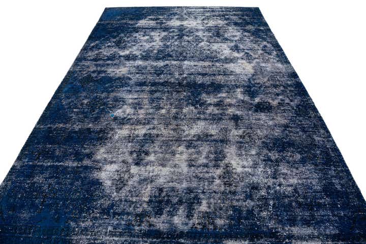 6' 8 x 10' 1 Hand Knotted Ultra Vintage Persian Wool Rug