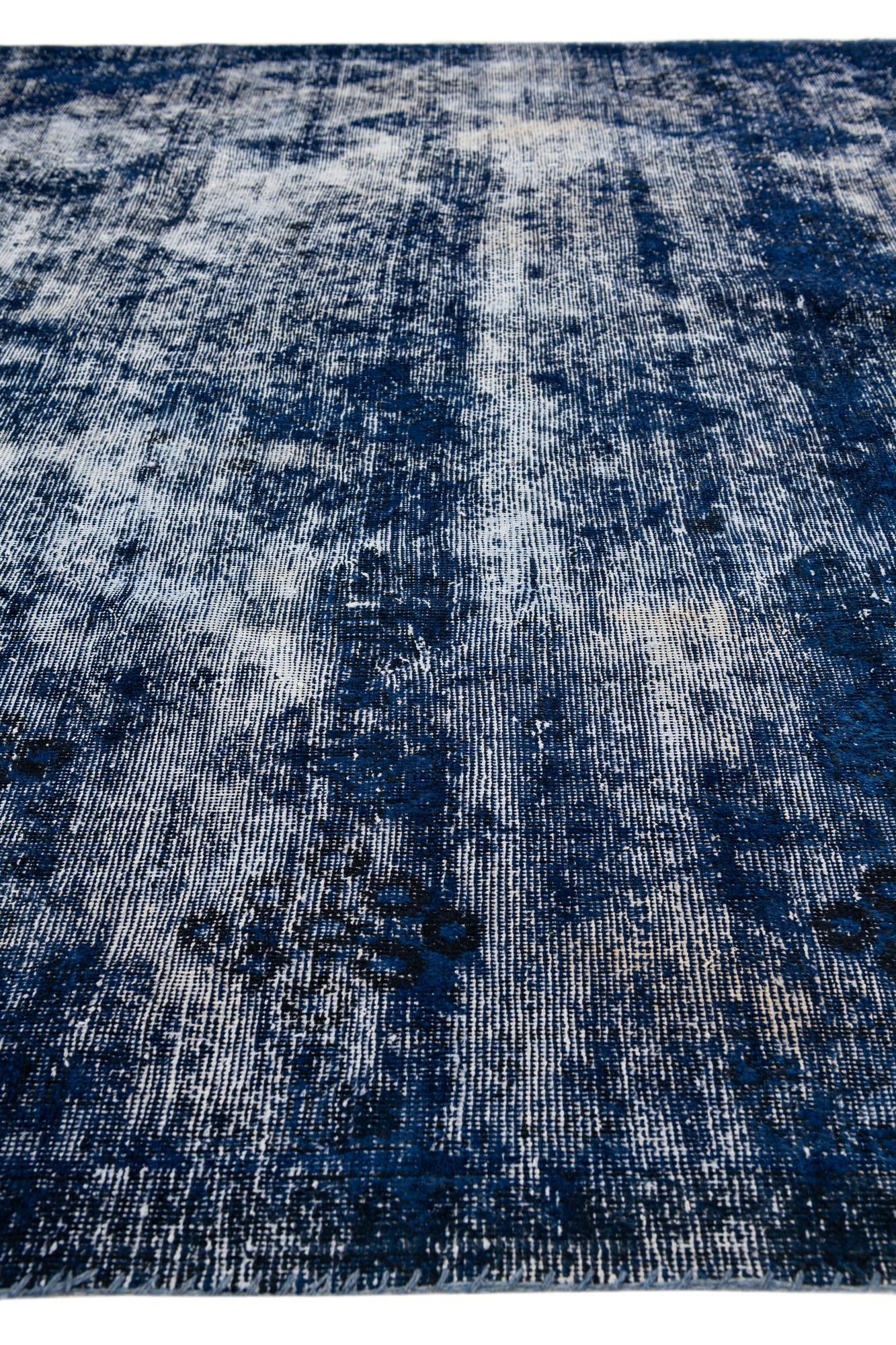 6' 8 x 10' 1 Hand Knotted Ultra Vintage Persian Wool Rug