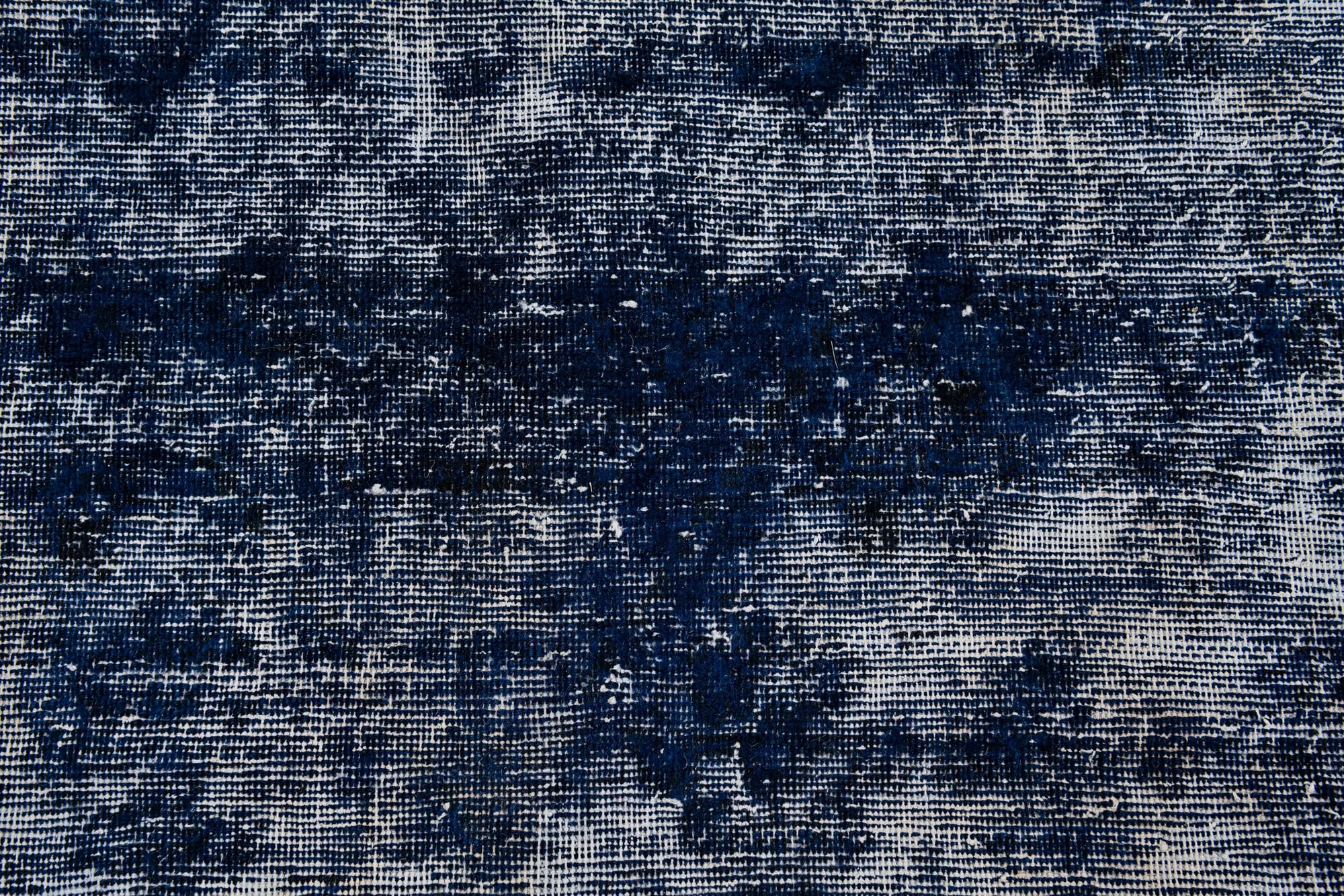 6' 8 x 10' 1 Hand Knotted Ultra Vintage Persian Wool Rug