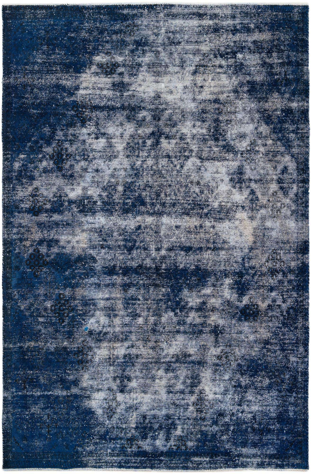 6' 8 x 10' 1 Hand Knotted Ultra Vintage Persian Wool Rug