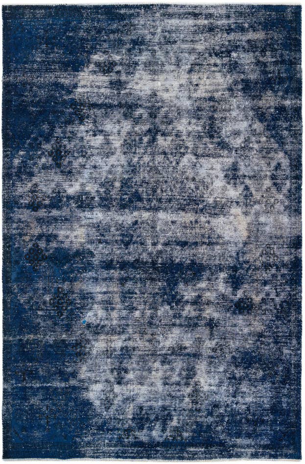 Detail image of 6' 8 x 10' 1 Hand Knotted Ultra Vintage Persian Wool Rug