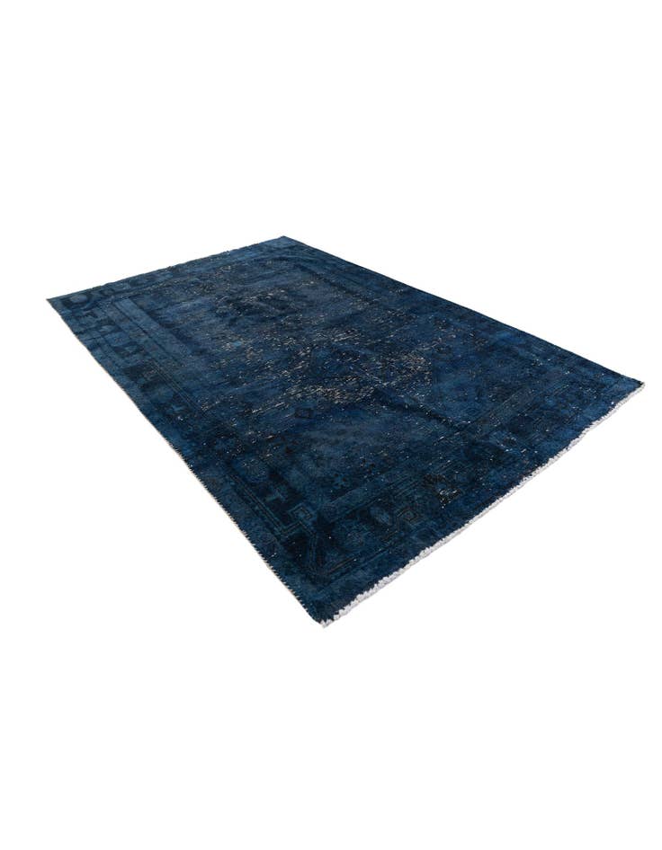 Detail image of 5' 2 x 7' 9 Hand Knotted Ultra Vintage Persian Wool Rug