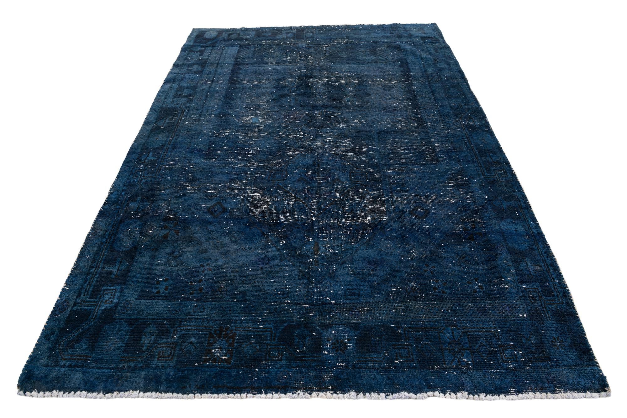 5' 2 x 7' 9 Hand Knotted Ultra Vintage Persian Wool Rug