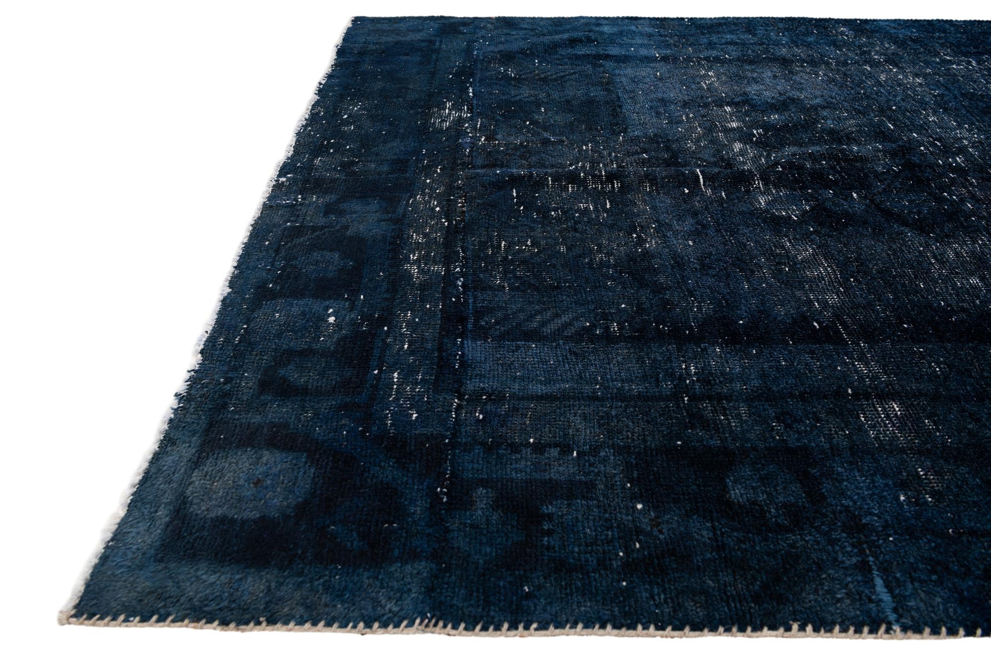 5' 2 x 7' 9 Hand Knotted Ultra Vintage Persian Wool Rug