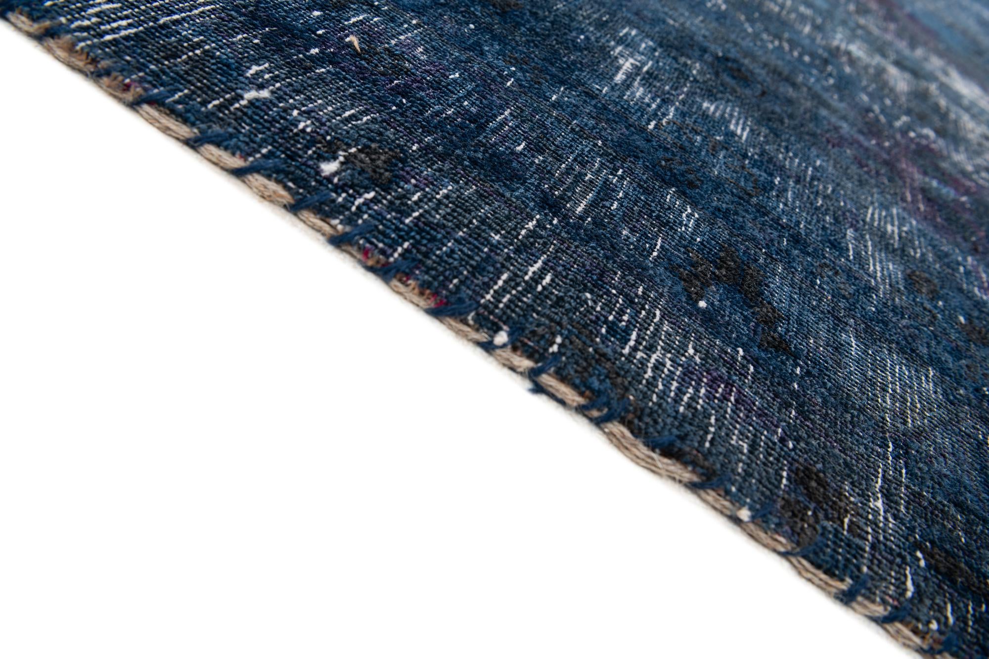 8' 6 x 12' 5 Hand Knotted Ultra Vintage Persian Wool Rug