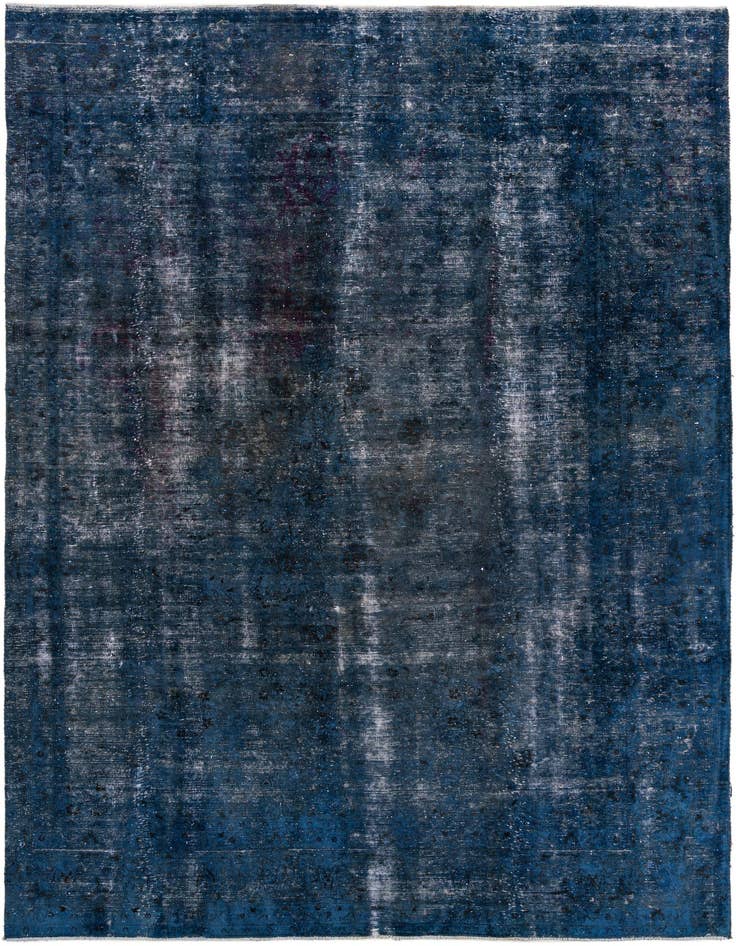Detail image of 8' 6 x 12' 5 Hand Knotted Ultra Vintage Persian Wool Rug