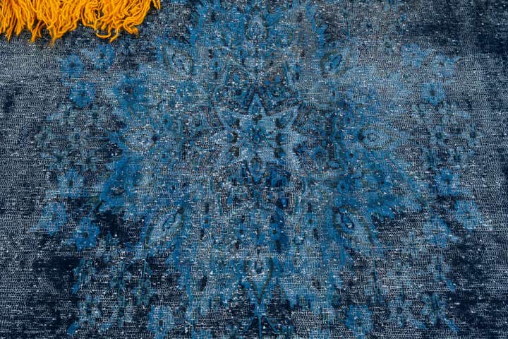 9' 5 x 13' 2 Hand Knotted Ultra Vintage Persian Wool Rug