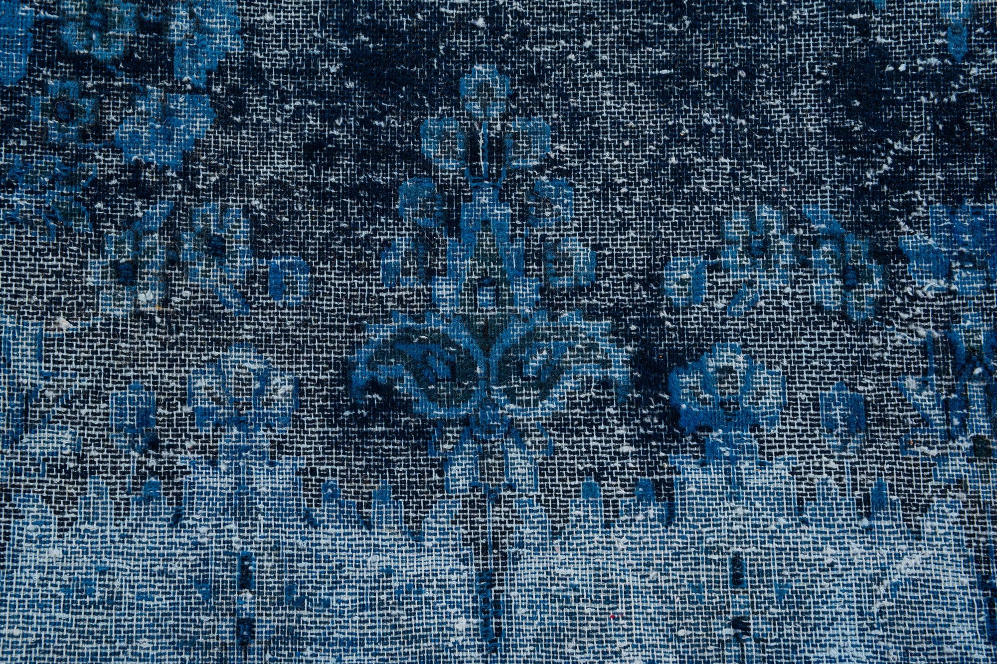 9' 5 x 13' 2 Hand Knotted Ultra Vintage Persian Wool Rug