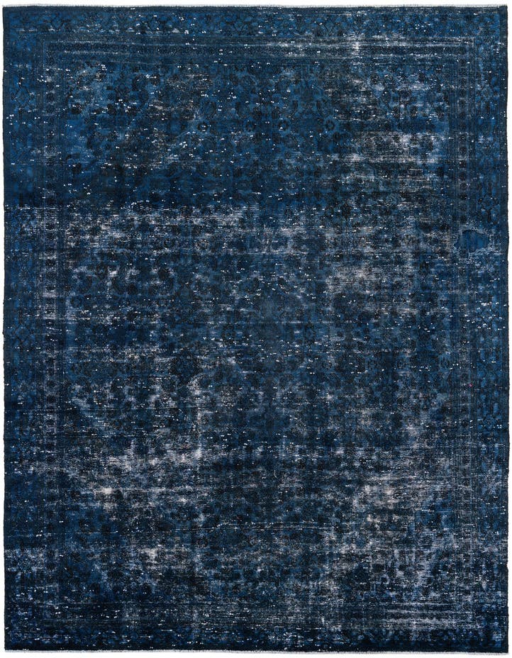  7' 7 x 10' 8  Hand Knotted Ultra Vintage Persian W...