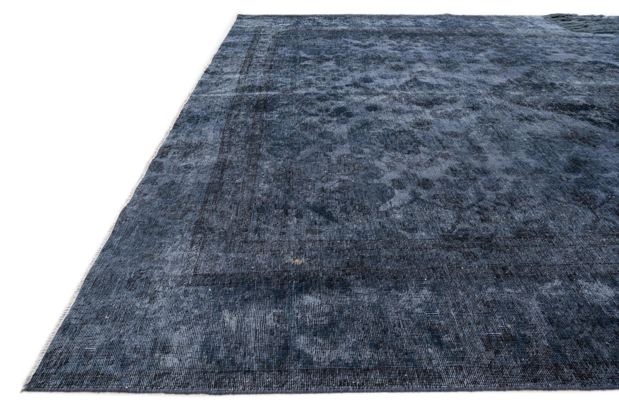 8' 10 x 11' 8 Hand Knotted Ultra Vintage Persian Wool Rug