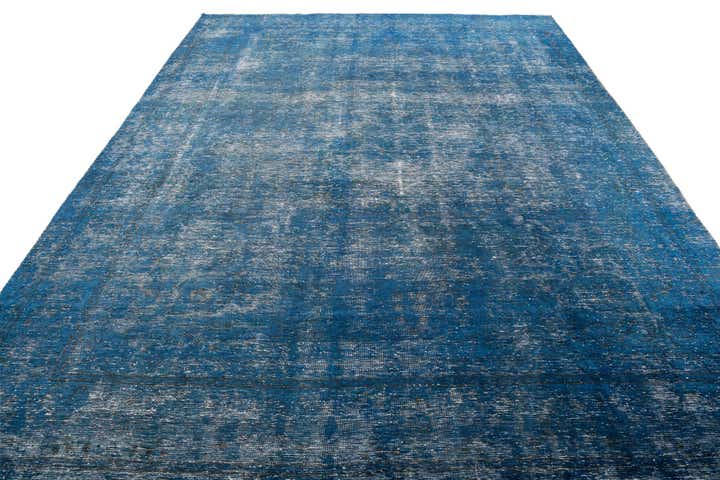 9' 1 x 11' 10 Hand Knotted Ultra Vintage Persian Wool Rug