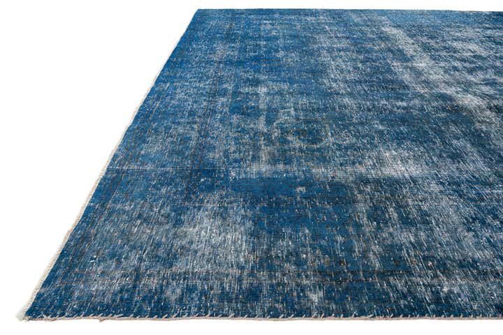 9' 1 x 11' 10 Hand Knotted Ultra Vintage Persian Wool Rug