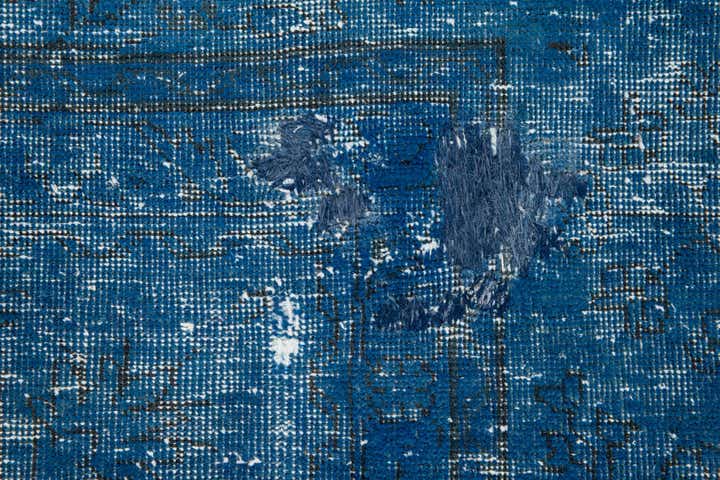 9' 1 x 11' 10 Hand Knotted Ultra Vintage Persian Wool Rug